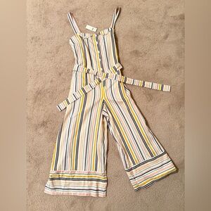 Maeve Easy Sleeveless Shirting Jumpsuit
